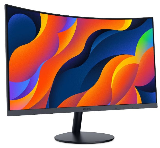 KOORUI 24N5C 24-Inch Curved Full HD Gaming Monitor