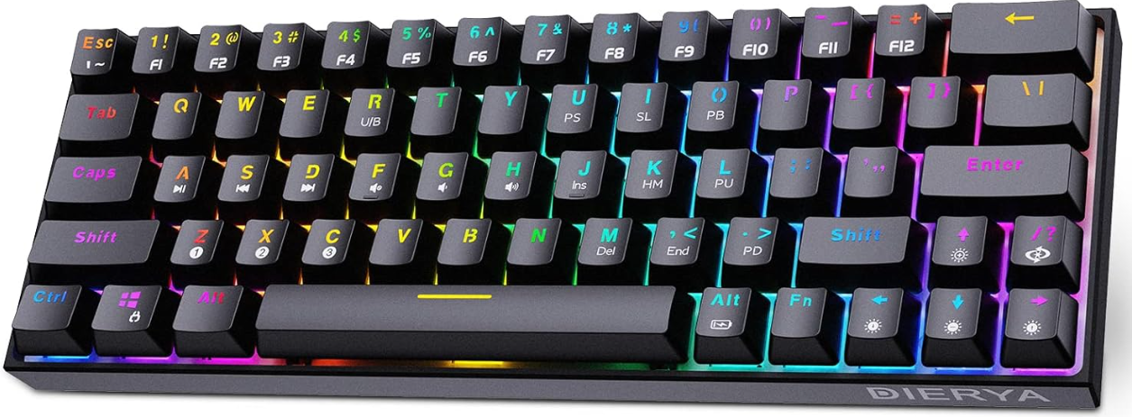 Kemove DIERYA DK63 Wireless Mechanical Gaming Keyboard