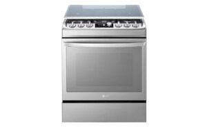 LG LF761S Gas Cooker with Glass Lid and Large Oven Owners Manual