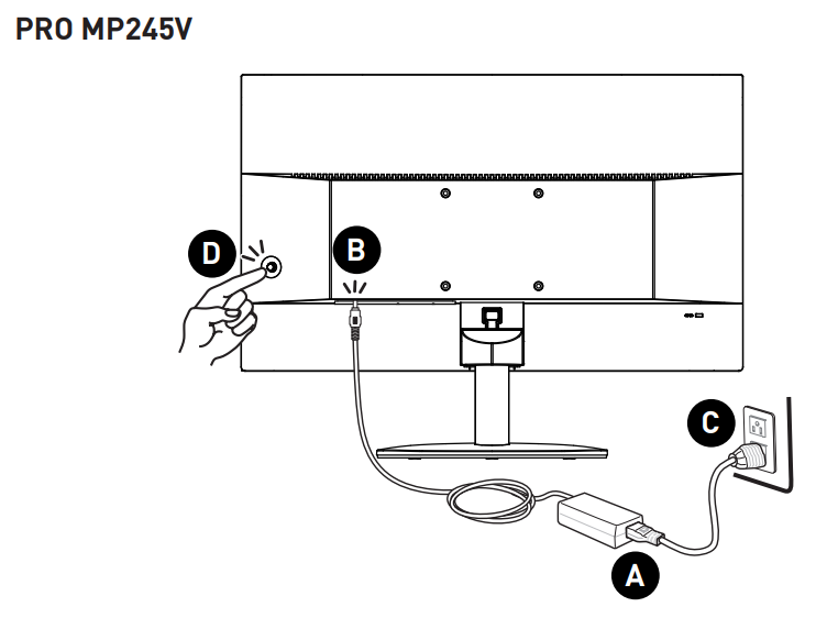 MSI PRO MP251 25-inch IPS FHD Computer Monitor 14