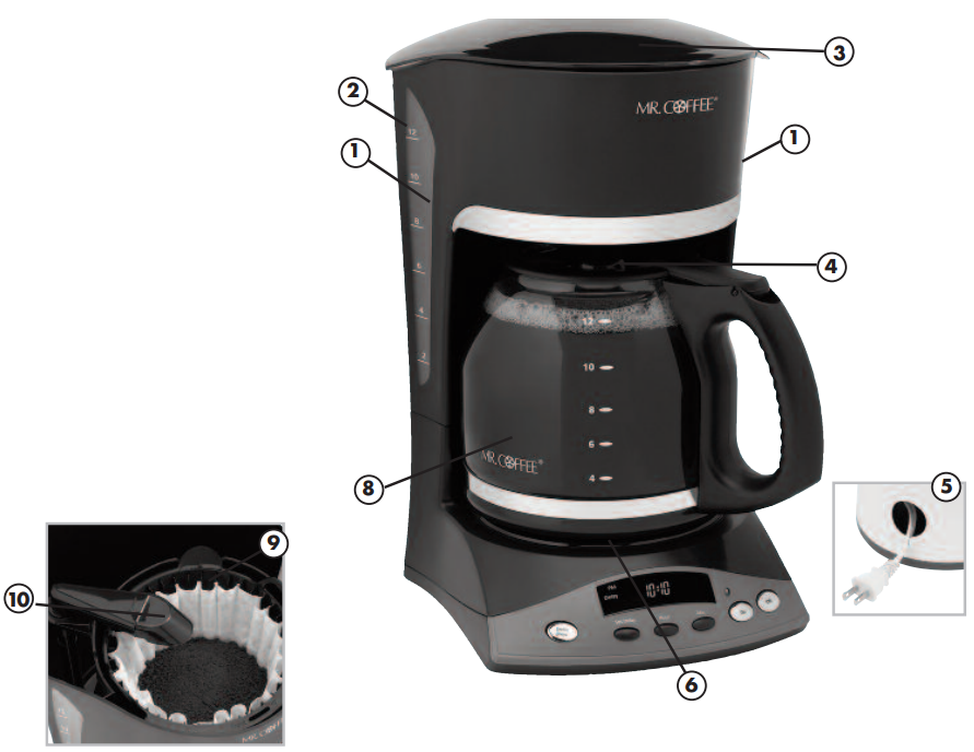 Mr. Coffee 12 Cups Coffee Maker 1
