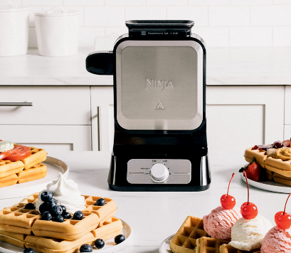 Ninja BW1001 NeverStick PRO Belgian Waffle Maker featured