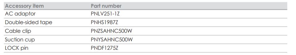 Panasonic KX-HNC500W HomeHawk Window Home Monitoring Camera 8