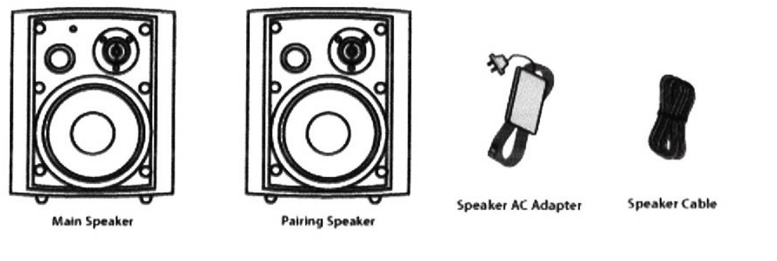 Pyle PDWR62BTBK Bluetooth Waterproof Speaker System 1