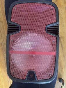 QFX BT-60-RD Bluetooth Speaker User Manual