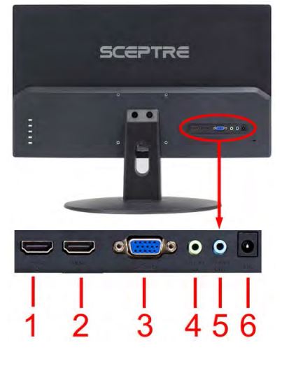 Sceptre E249W 24-inch FHD LED Gaming Monitor 7