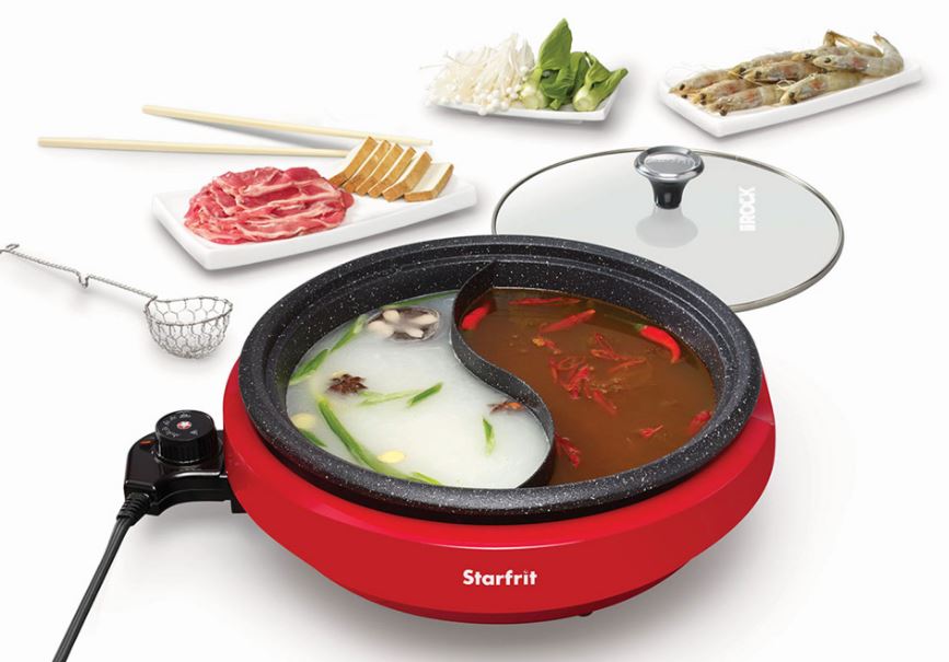 Starfrit Dual-Sided Electric Hot Pot