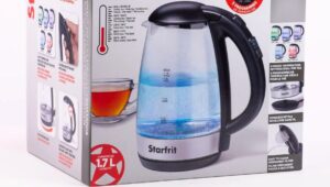 Starfrit Electric Variable Temperature Control Glass Kettle User Guide