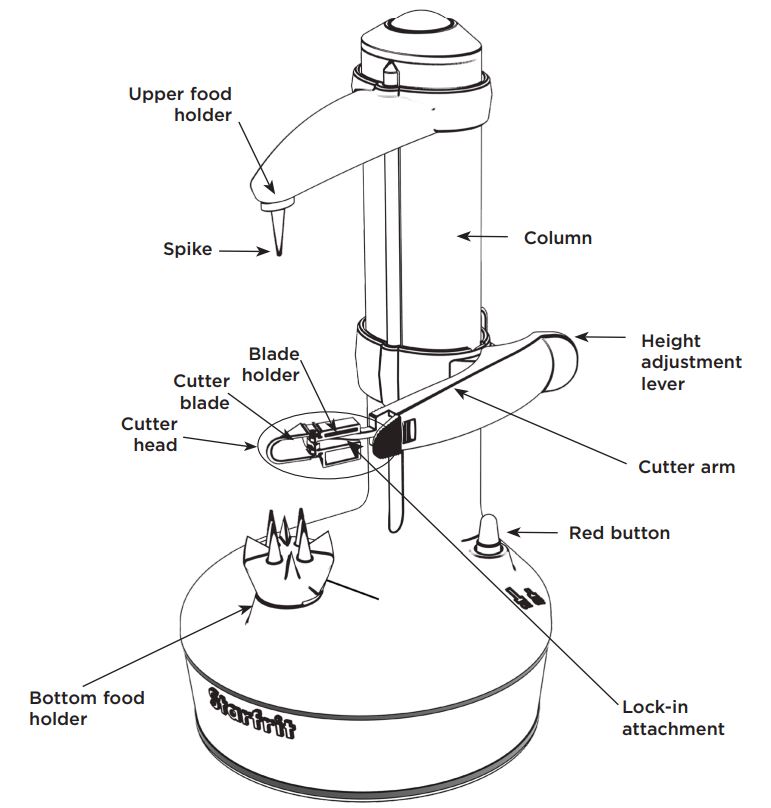 Starfrit Rotato Express Electric Peeler 3