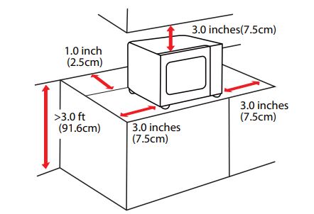 TOSHIBA ML-EM34P Smart Countertop Microwave Oven 9