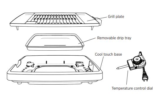 starfrit the rock indoor smokeless electric bbq grill 1