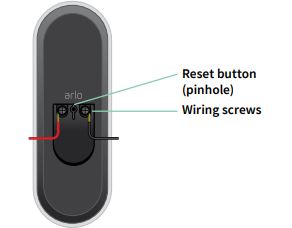 ‎AVD1001B Essential Wired Video Doorbell 2