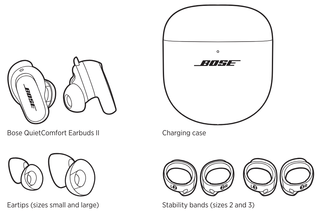 Bose QuietComfort Earbuds II 1