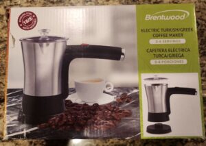 Brentwood Appliances TS-117S Electric Turkish Coffee Maker Manual