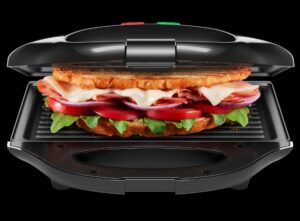 Chefman RJ01-V2-CG Portable Compact Grill Sandwich Maker User Guide