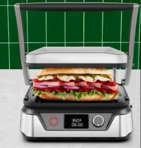 Chefman 5-in-1 Digital Panini Press Grill Sandwich Maker User Guide