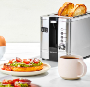 Chefman RJ31-SS-V2-D 2-Slice Digital Toaster User Guide
