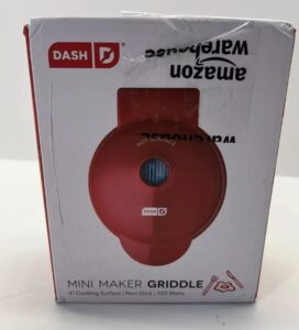 DASH DMSW002 Mini Maker Electric Griddle Instruction Manual