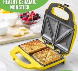 GreenLife Pro Electric Panini Press Grill and Sandwich Maker Instruction Booklet
