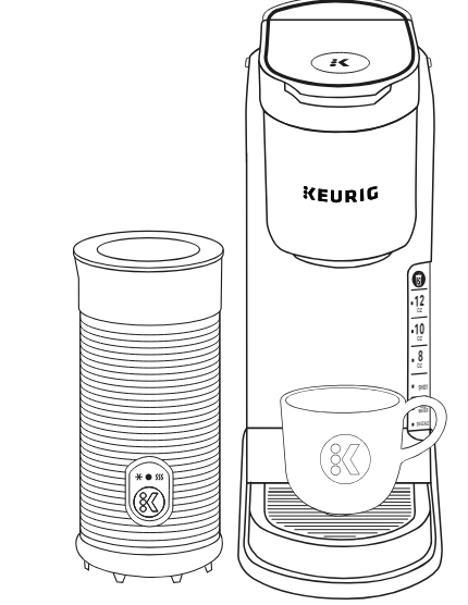 Keurig K-Café Barista Bar Single Serve Coffee Maker 8