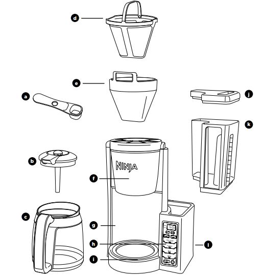 Ninja CE251 Programmable Coffee Brewer 1