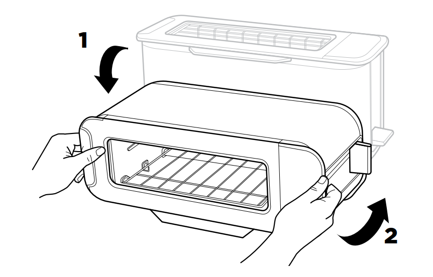 Ninja ST101 Foodi 2-in-1 Flip Toaster 4