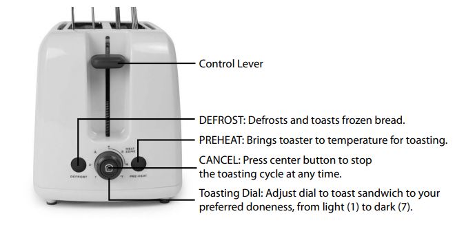 Nostalgia GCT2 Deluxe Grilled Cheese Sandwich Toaster 2