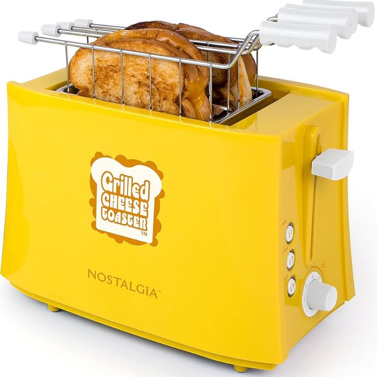 Nostalgia GCT2 Deluxe Grilled Cheese Sandwich Toaster