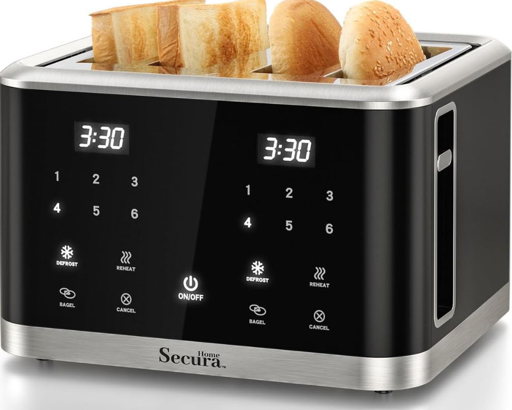 Secura TA5026-UL 4 Slice Toaster