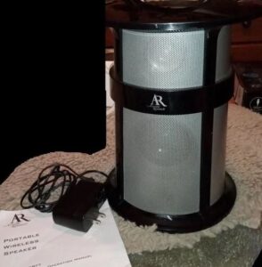 Acoustics Research AWSBT7 Portable Wireless Speaker Installation Manual