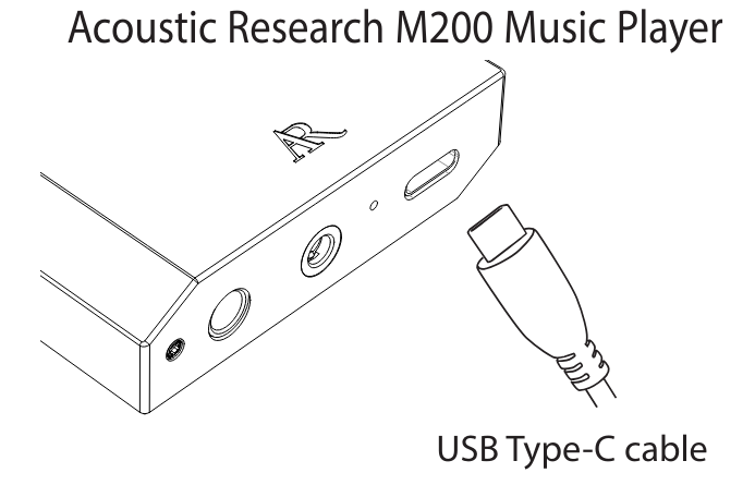 Acoustics Research M200 USB Cable with headphone amplifier 1