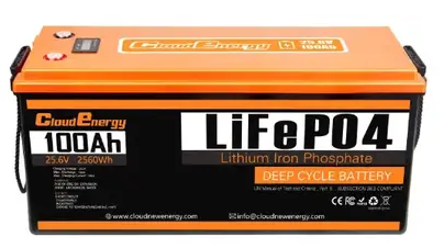 Cloud Energy 20240311031535 24v 100ah Lifepo4 Battery Pack Product