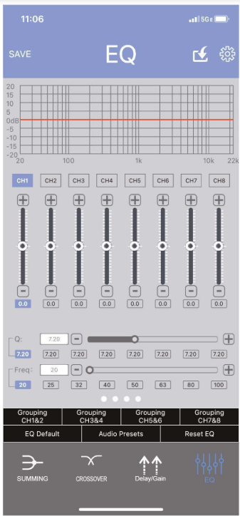 DS18 DSP8 8BT Digital Sound Processor 5