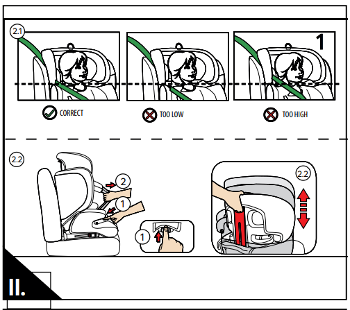 Kikka-Boo-76-150cm-I-bronn-Car-Seat-fig-3