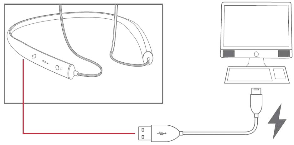 Polaroid PBT585 Pro Flex Wireless Magnetic Earbuds 4