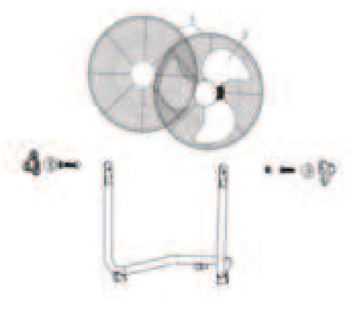 RAIDER RD-F2 Stage Stainless Steel 50cm Fan 2