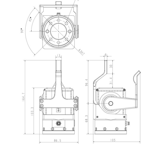 qbrobotics Fanuc SoftHand Research 3